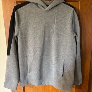 VRST Gray and Black Men's Hoodie